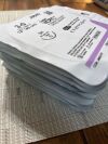 ETHICON J864D 3-0 Coated Vicryl, 12 Packets Sutures