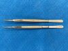 V. MUELLER NL-1450 Gerald Forceps Delicate Serrated 7"