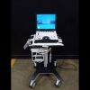 GE LOGIQ E ULTRASOUND MACHINE WITH PROBES