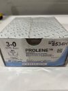 ETHICON 8534H 3-0 Prolene, Bx/36 Sutures