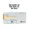 ABBOTT REF 03P87-25 i-STAT Kaolin ACT Cartridge, (24/Box), EXP 2024/12