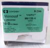COVIDIEN MONOSOF Nylon Suture, Taper Point, Size 9-0, Black, 5", Needle MV-135-4, 3/8 Circ. N2546 (Expired) Sutures