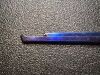 V. MUELLER NL4273-82 Chroma-Line Blue Kerrison Rongeur, 40°, 2mm, 8"