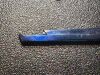 V. MUELLER NL4273-83 Chroma-Line Blue Kerrison Rongeur, 40°, 3mm, 8"