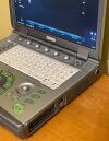 GE Logiq e Portable BT (R7.0.1) BT12 w/ Cardiac (3s-rs) & Linear (8l-rs) Probes..