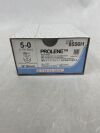 ETHICON 8556H PROLENE Polypropylene Suture, Taper Point, Non-Absorbable, RB-1 17mm / RB-1 ½ Circle, Blue Monofilament 36" = 90cm, Size: 5-0