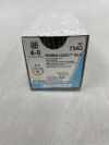 ETHICON 734G PERMA-HAND Silk Suture, Reverse Cutting, Non-Absorbable, J-1 17mm ½ Circle, Black Braided 18" = 45cm, Size: 4-0