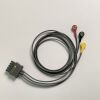 PHILIPS 989803160681 3-lead set,snap. IEC. 1.0 m (3 ft) ECG unit