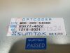 TOSHIBA BSX77-4822 MSK-309-54000 Optcoder CT Scanner