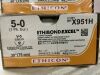 SUTURES X951H EthiBond Exel Coated 30” V-5 (1 Ph. Eur.) Box of 36pc, 7/31/2028