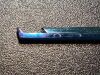 V. MUELLER NL4273-84 Chroma-Line Blue Kerrison Rongeur, 40°, 4mm, 8"