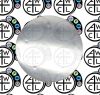 CARSTENS Round Chart Rack Counter Top Carousel Chart Rack