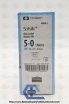 COVIDIEN VS890-2 | | INDATE | BOX OF 36 | SOFSILK Silk Suture, Taper Point, Size 5-0, Black, 30", Needle CV-11, 3/8 Circle