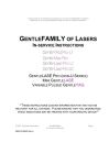 CANDELA GentleMax Pro Treatment Guidelines, In-service Instruction & User Operator