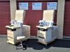 MIDMARK RITTER 604 w Midmark Mist Upholstery Exam Table