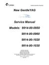 CANDELA GentleYAG Technical Theory of Operation Sections & Service