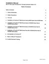 DUSA BLU-U Installation Manual, TroubleShooting Chart & User Operator