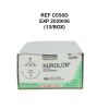 ETHICON REF C550D NUROLON Nylon Suture BLACK BRAIDED, 18", (13/BOX), EXP 2029/06