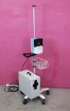 VAPM Precision Flow Plus Respiratory Humidifier Cart Stand & Q50 Compressor Ventilator