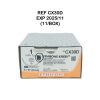 ETHICON REF CX30D ETHIBOND EXCEL  Coated Polyester, 8 x 18",  11/BOX, EXP 2025/11