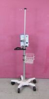 VAPM Precision Flow Respiratory Humidifier Cart Stand w/ Filter Traps Ventilator