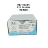 ETHICON REF K832H PERMA-HAND SILK, 30", 3-0, (20/BOX), EXP 2028/01