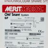 MERIT MEDICAL REF ONE1500 ONE Snare ENDOVASCULAR SNARE SYSTEM 6 FR ,EXP 2027/04