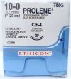 ETHICON 788G PROLENE Polypropylene Suture, TAPERCUT CIF-4 , 8" , Size: 10-0, Box of 12 (2025/05/31) Sutures