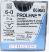 ETHICON 8695G PROLENE® Polypropylene Suture P-3 , 18", Size: 6-0 , Box of 12 (2025/12/31) Sutures