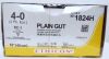 ETHICON 1824H Surgical Gut Suture - Plain, SC-1 , 18" , Size: 4-0 , Box of 36 (2027/06/30) Sutures