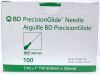 BD 305165 PrecisionGlide Needle 21G x 1” TW (BOX/100) 2027/11/30