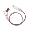 PHILIPS M1624A M1624A ECG Lead Set Unshielded 3 Lead Miniclip AAMI 0.7M  989803144941 Original Monitor