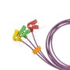 PHILIPS M1626A M1626A ECG LeadSet Unshielded 3 Lead Miniclip IEC 0.7M 989803144951 Monitor