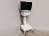 GE MC5-10100 Fluoroscopy Monitor Cart