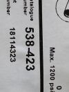 CORDIS Lot of 4 Infiniti JR5  538oo-423oo   Exp.2025-04  (X1) Infiniti JR5