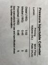 MEDLINE Lot of 6 Vantex-Central Venous  ECVC6070   Exp.2025-04  (R13) Vantex-Central Venous