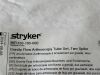 STRYKER Gravity Flow Arthroscopy Tube Set  350-195-000   Exp.2024-09  (19) Gravity Flow Arthroscopy Tube Set