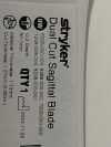 STRYKER Dual Cut Sagittal Blade  4125oo-127oo-090oo   Exp.2028-11  (H53) Dual Cut Sagittal Blade