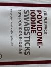 MEDLINE Lot of 22 Packs (3/Pack) Povidone-Iodine  MDS093902   Exp.2024-10  (H53) Povidone-Iodine