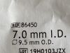 COVIDIEN Shiley Hi-Lo Oral/Nasal  oooo86450oooo   Exp.2024-08  (H55) Shiley Hi-Lo Oral/Nasal