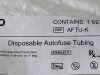 MEDCO MFG Disposable Autofuse Tubing  AFTUoo-Koo (H34) Disposable Autofuse Tubing