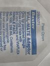 BAXTER Lot of 2 Vial-Mate Adapter  2B8071  (H34) Vial-Mate Adapter
