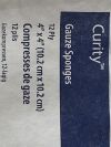 COVIDIEN 9 Packs of 10 Curity Gauze Sponges  6939   Exp.2028-09 to 2029-04  (H34) Curity Gauze Sponges