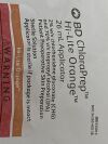 BD Lot of 21 ChloraPrep Hi-Lite Orange  930815  Exp.2027-01 to 2027-12  (H56) ChloraPrep Hi-Lite Orange