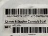 INTUITIVE Lot of 85 12mm & Stapler Cannula Seal  470380  Exp.2026-02 to 2026-12  (H56) 12mm & Stapler Cannula Seal