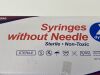 DYNAREX 10 Box of 100 Syringes Without Needle  6990  Exp.2025-09  (R15) Syringes Without Needle