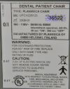 PLANMECA Ergonomic Dental Patient Chair W/ Exam Light - 205178 Dental Chair