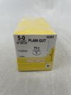 ETHICON 1626G Plain Gut Absorbable Sutures - Precision Point Plain Gut Suture, Size 5/0, 18", PS-3 Needle