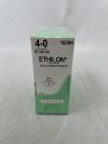 ETHICON 1629H Ethilon Nylon Suture, Size 4-0 L18in Nonabsorbable Black L24mm Fs-1 3/8 Circle Reverse Cutting Needle Polyamide 6 Monofilament