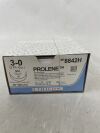 ETHICON 8842H Prolene Non-Absorbable Monofilament Polypropylene Suture, Size 3-0, 36 in. Length, MH Needle